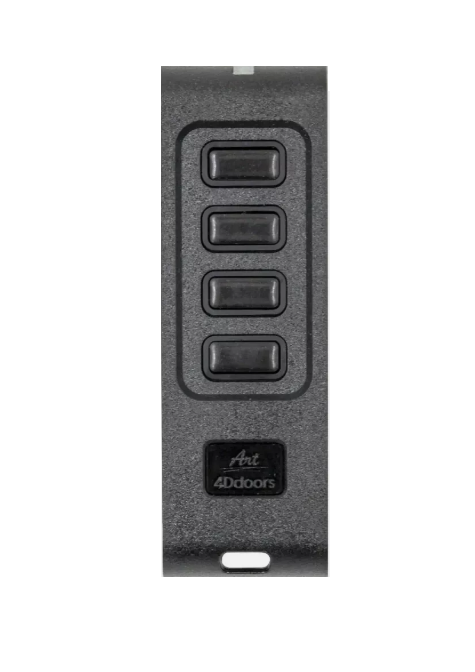 4D Doors Art 4 Button Genuine Remote Replaces Victory Remote
