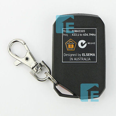 Elsema Pentafob 5 Button Red Remote FOB43305R