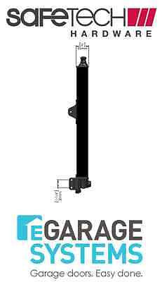 Safetech Magnetic Top Pull Latch Keyless Black Pool Gate Latch - SL-50K