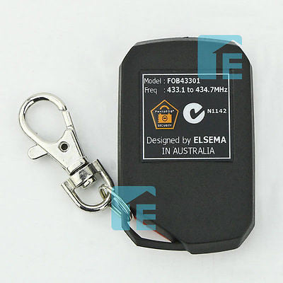 Elsema PentaFob Small Button Red Remote FOB43301R