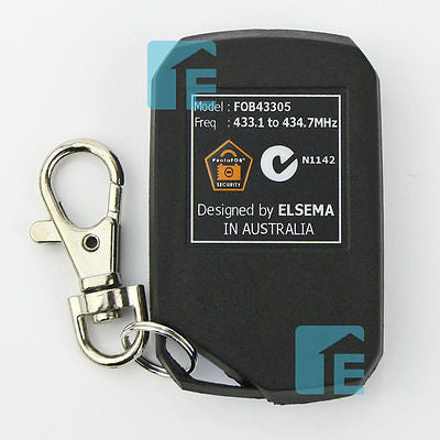 Elsema Pentafob 5 Button Blue Remote FOB43305BL