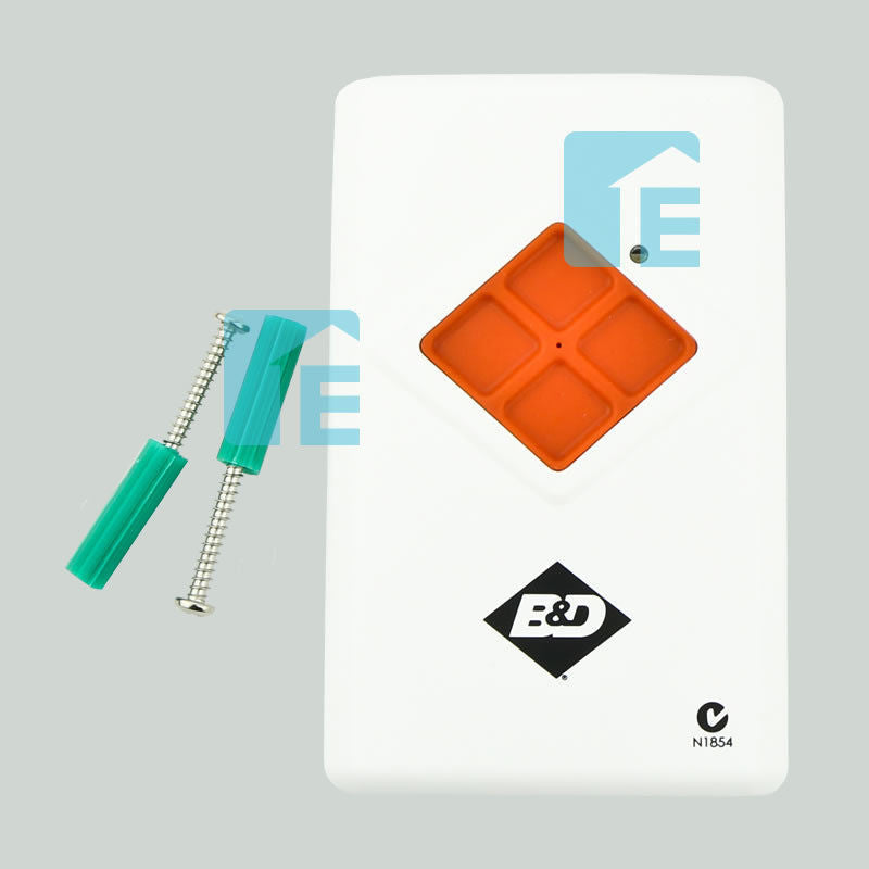 B&D Tri Tran Wireless Wall Button