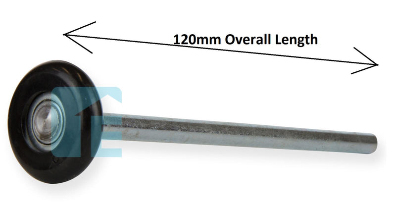 Nylon Wheel 120mm Black Suit B&D Panelmasta 46mm Roller 0T4482 OT4482