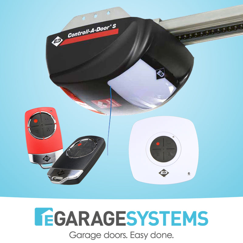 B&D CADS Sectional Tilt Door Opener Chain Rail & Keypad