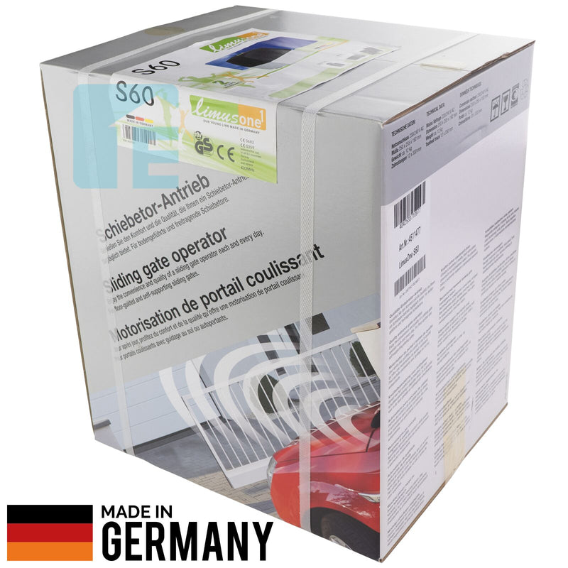 Limus One Premium Automatic Sliding Gate Opener Motor Made in Germany S60