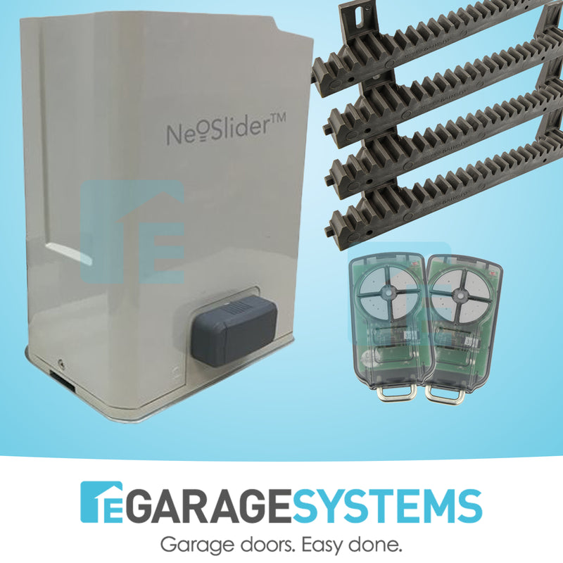 ATA NeoSlider800 Gen2 Sliding Gate Motor & 4m Gate Racking