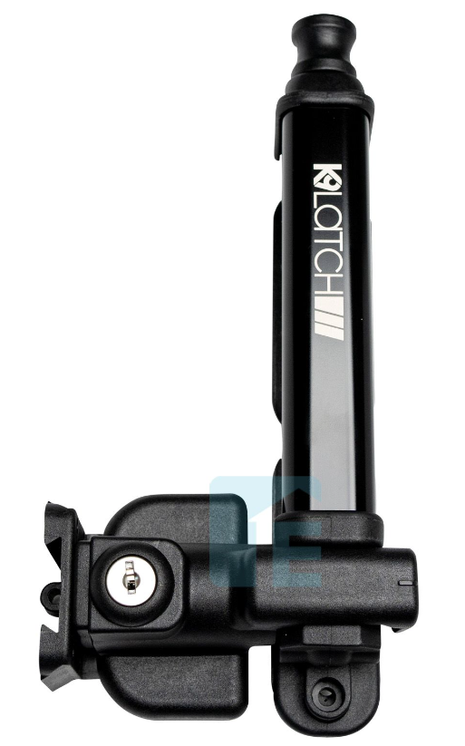 Safetech Magnetic Pedestrian Gate Latch Black Rust Proof, UV Stabilized - SL-25