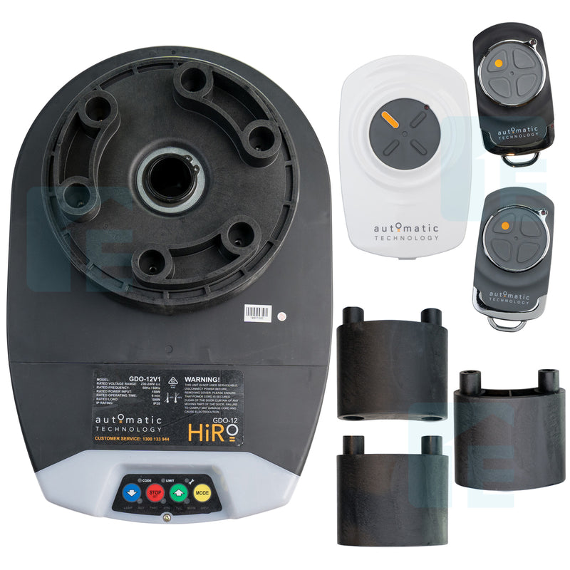 ATA GDO12 (Heavy Duty) Roller Door Opener Hiro 60195 With BATTERY BACK UP