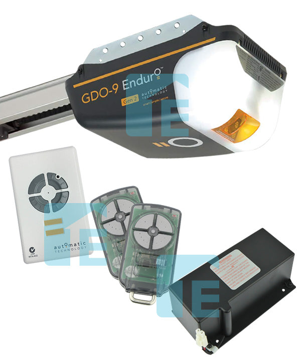 ATA GDO9v2 Enduro Gen2 With Steel Belt Rail & Battery Back Up