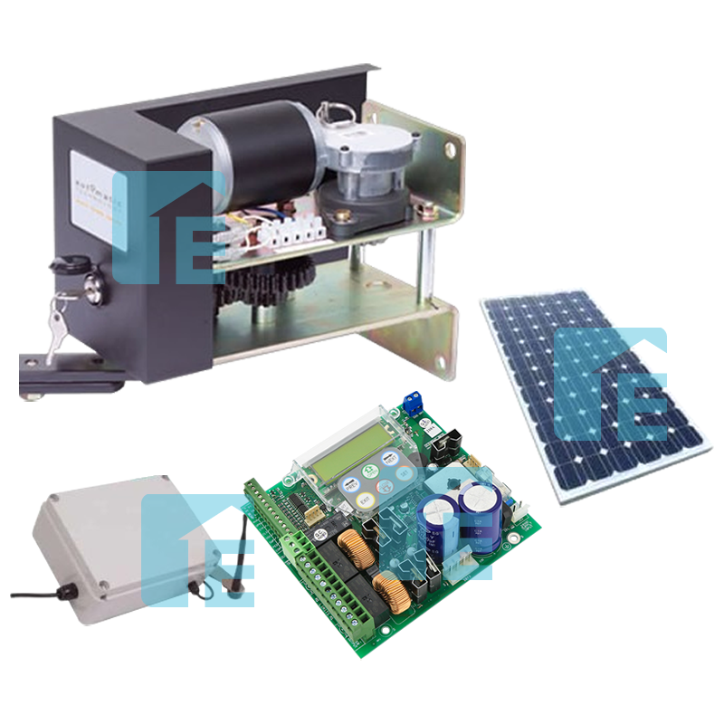 ATA Elite Single Leaf Swing Gate Motor With DCB05 & Smart Solar Kit