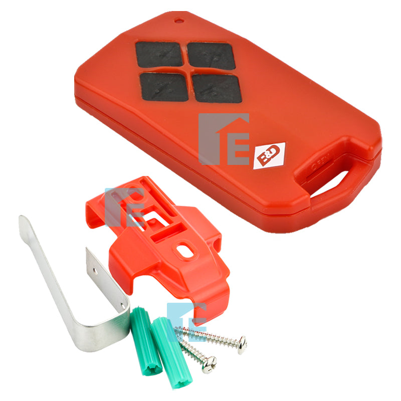 B&D TB-5 Tri Tran Remote + Visor & Wall Clip