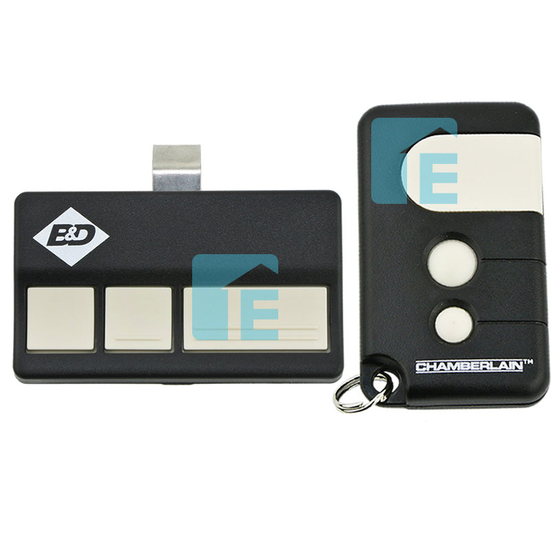 B&D 4333A Visor Remote & 4335A Keyring Remote