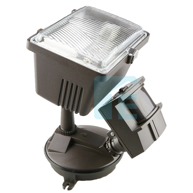 Chamberlain Sensor Light Bronze Halogen Head With 180° Sensor