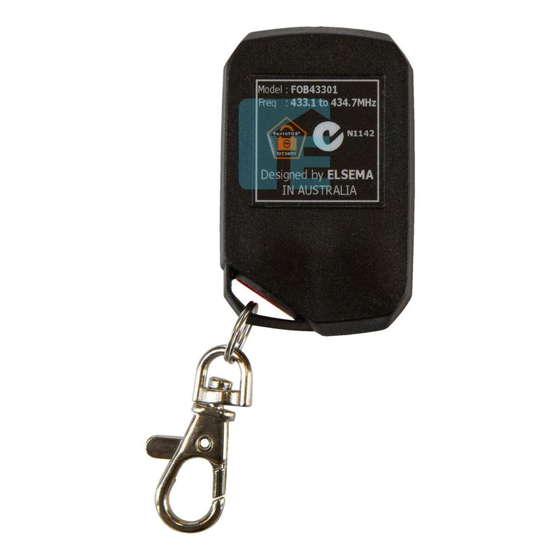 Elsema PentaFob Small Button Orange Remote FOB43301O