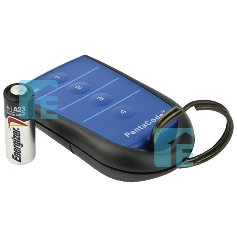 Elsema Pentacode 4 Button Blue Remote PCK43304B