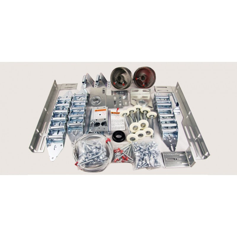 Universal Standard Sectional Door Hardware Kit - 14GA