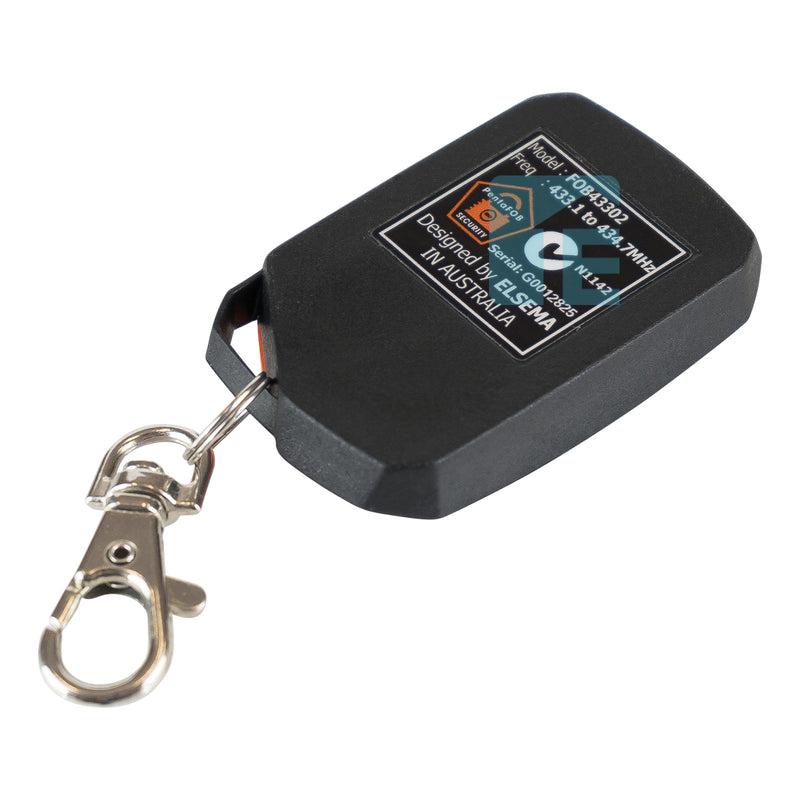 Elsema PentaFob 2 Button Orange Remote FOB43302O