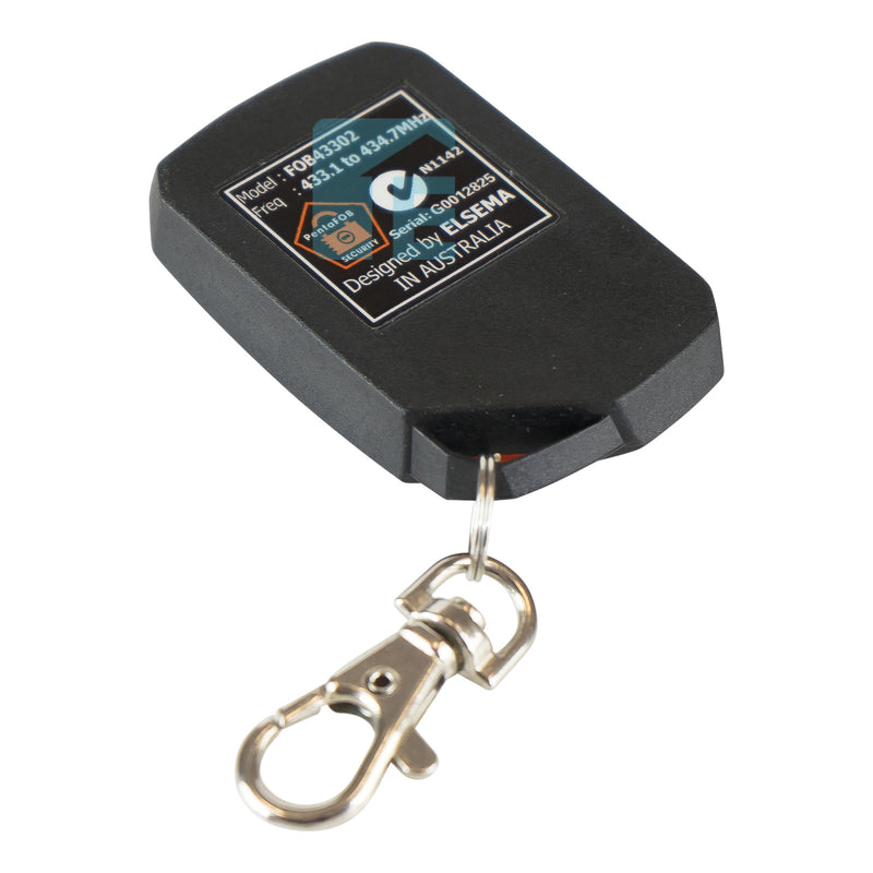 Elsema PentaFob 2 Button Orange Remote FOB43302O