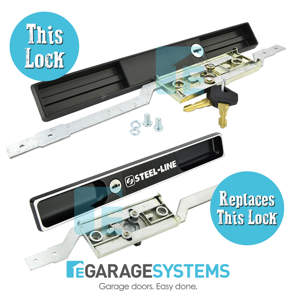 Copy Steel-Line Garage Door Lock