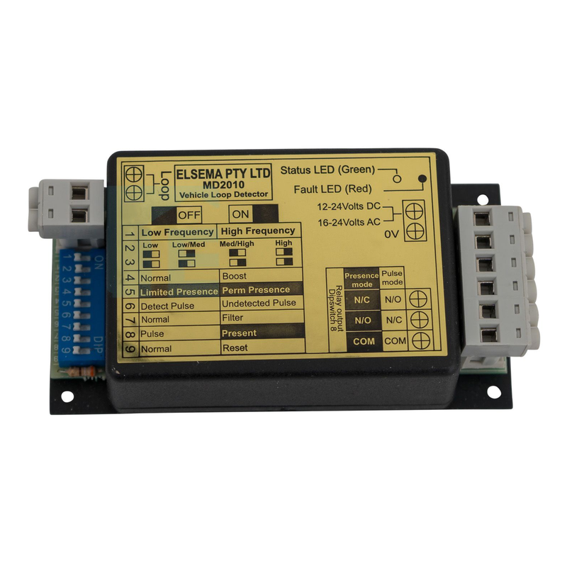 Elsema Loop Detector MD2010 Single Relay Output - MD2010