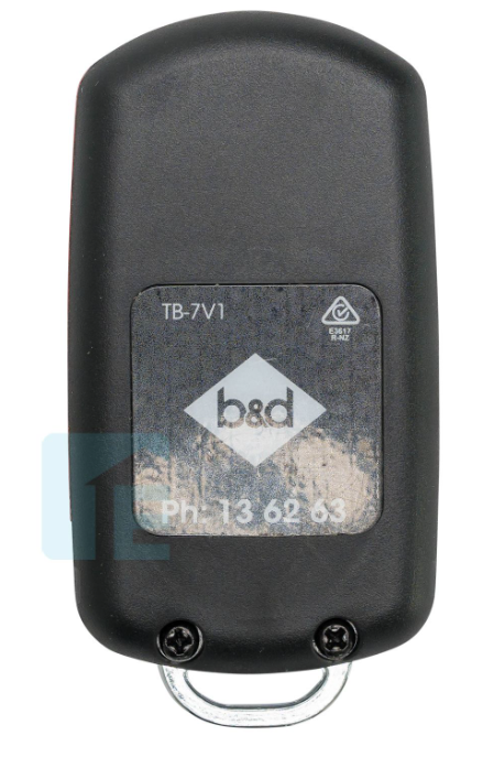 B&D TB7 TB-7 Red Remote ENCLOSURE Set - 100558