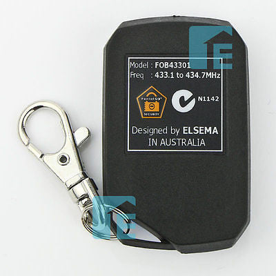 Elsema PentaFob Small Button Blue Remote FOB43301BL