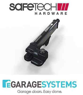 Safetech Magnetic Pedestrian Gate Latch Black Rust Proof, UV Stabilized - SL-25