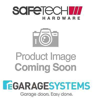 Safetech Magnetic Top Pull Latch Keyed & Fixed Tension Hinge Black SL-50H-F90L