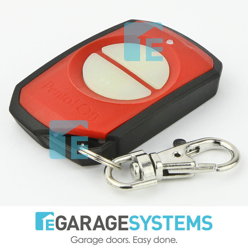 Elsema Pentafob 2 Button Red Remote FOB43302R