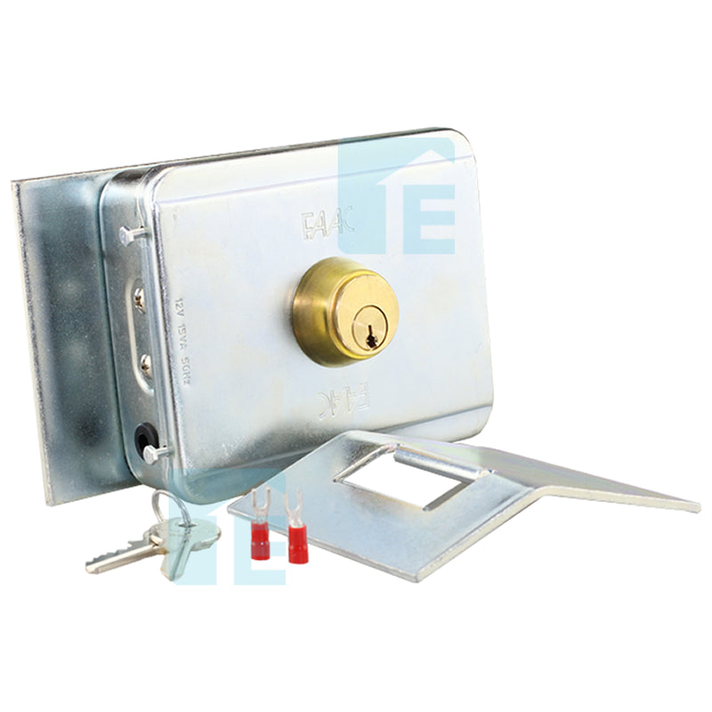 FAAC 12V Electronic Gate Lock With Receiver Slot Plate