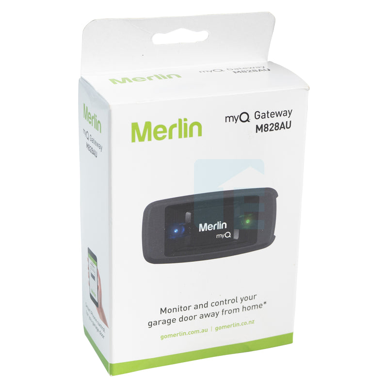 Merlin Sectional Door Opener With Belt Rail MS105MYQ & Smart Phone Kit ...